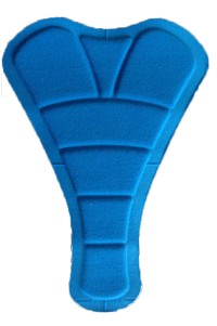 CPC035 Making cycling pants cushions High-density sponge cushions Riding panty liners 17*24cm cycling pants cushion shop 1102